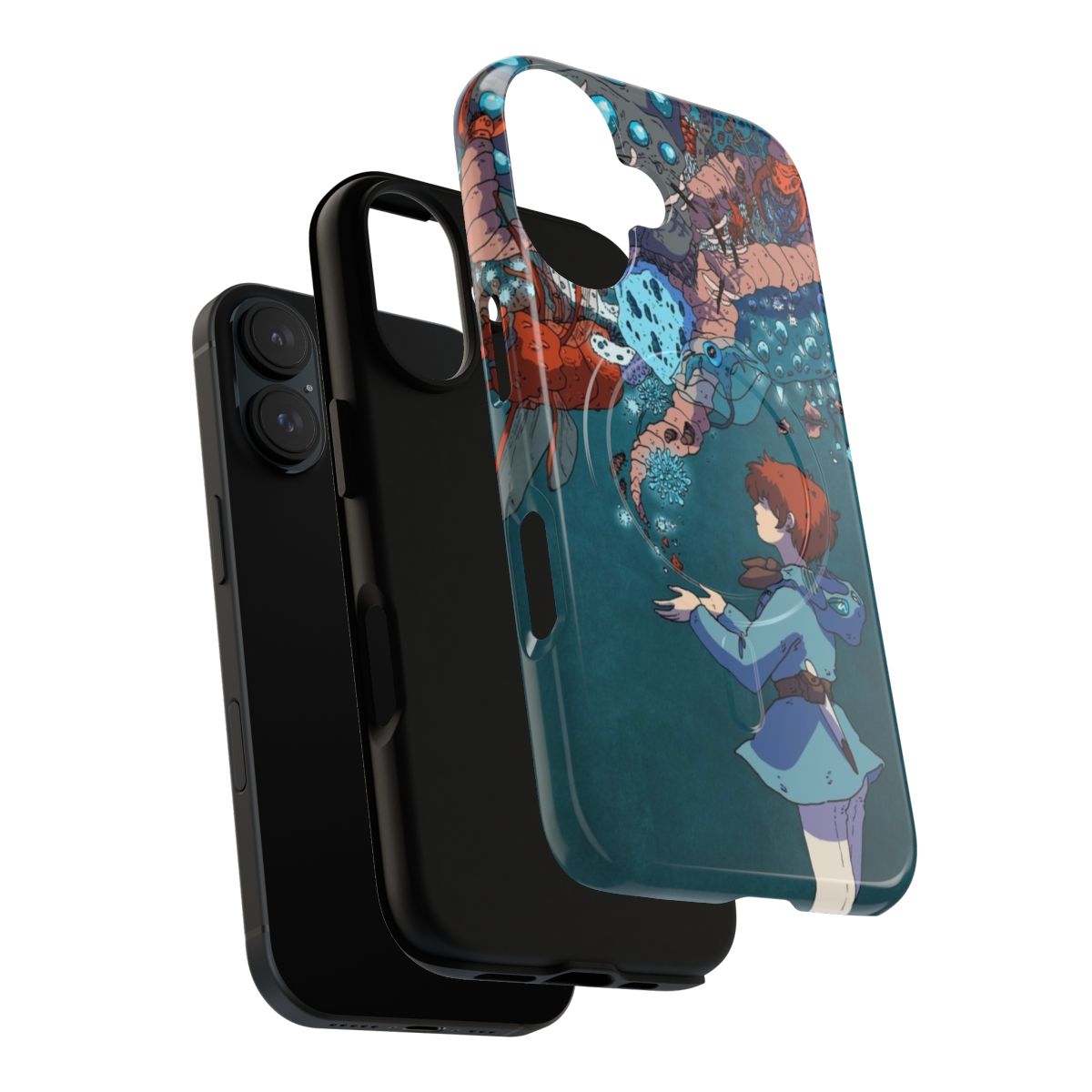 Nausicaa Glider Themed Magnetic Tough Phone Case - Layers