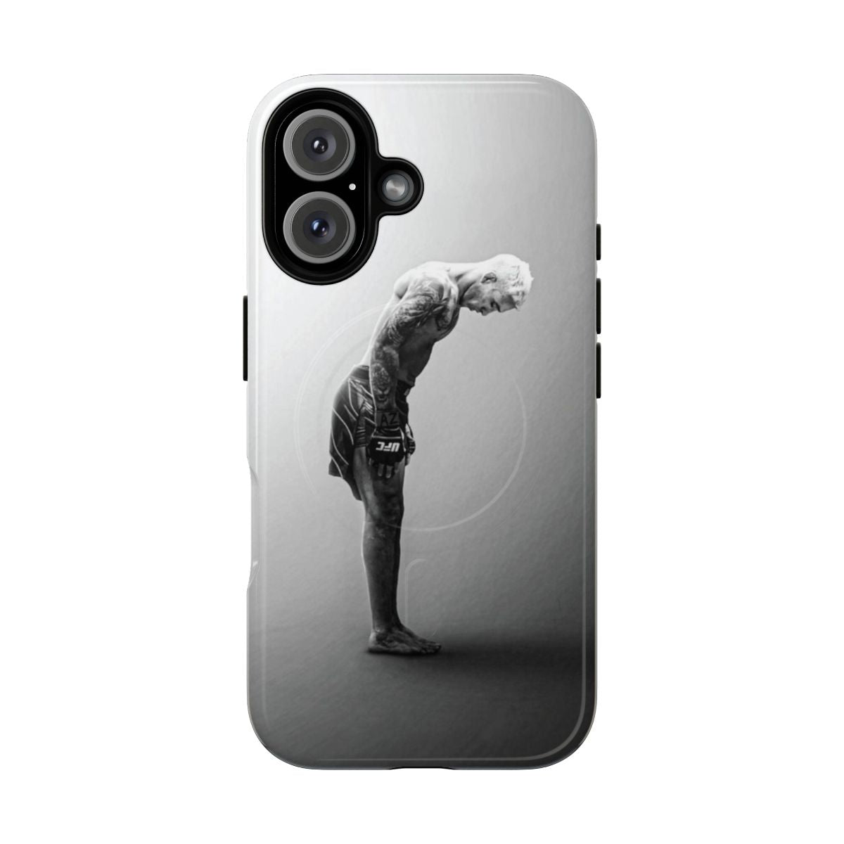 Phone case with image of UFC Champion Charles Oliveira, known as "Do Bronx"