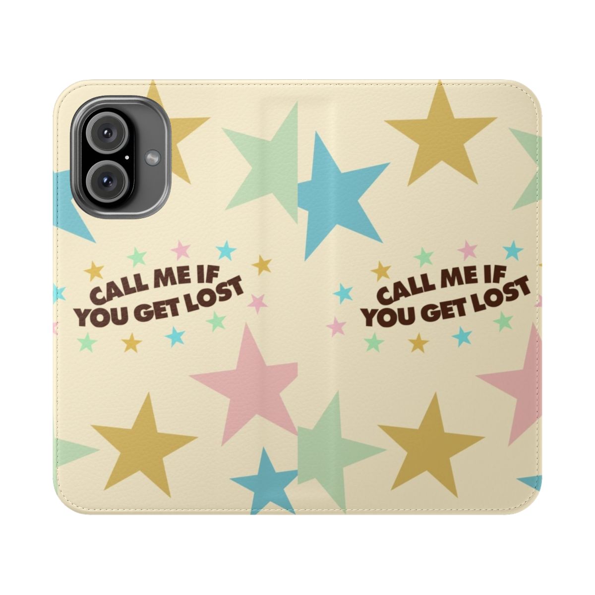 Flip cover phone case inspired by Tyler the Creator's "Call Me If You Get Lost" album