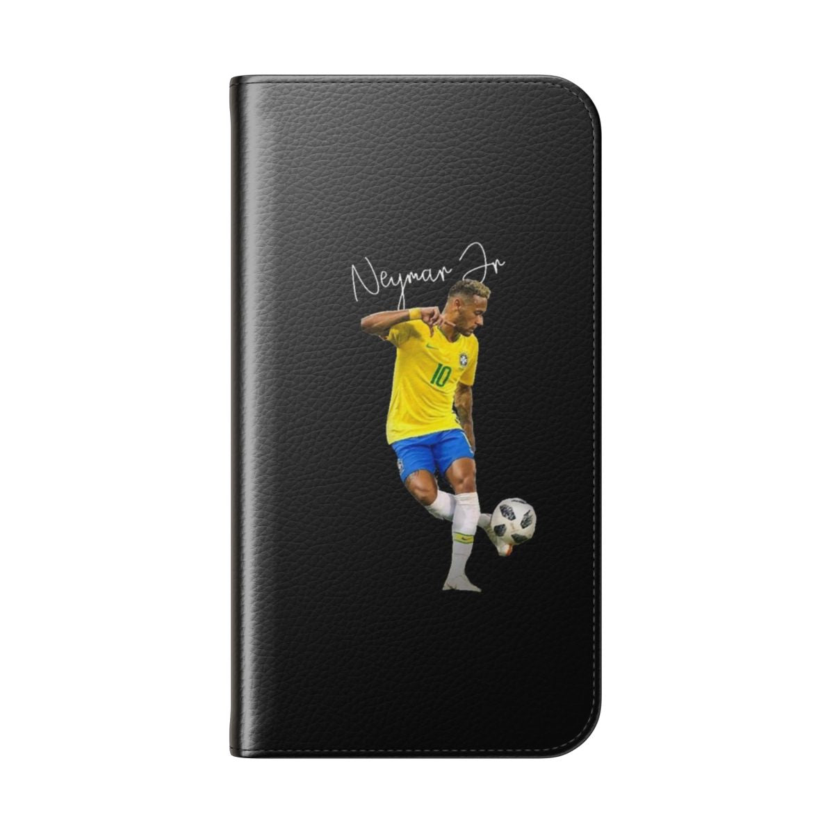 Brazil-inspired classic flip cover phone case - Folded Back