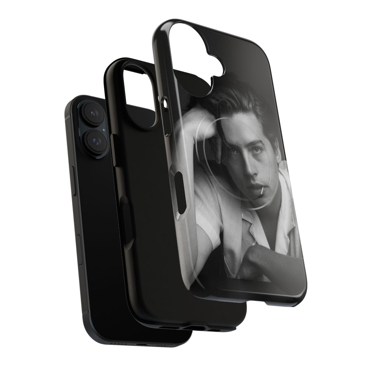 Magnetic phone case featuring Cole Sprouse as Jughead Jones from the TV series Riverdale - Layers