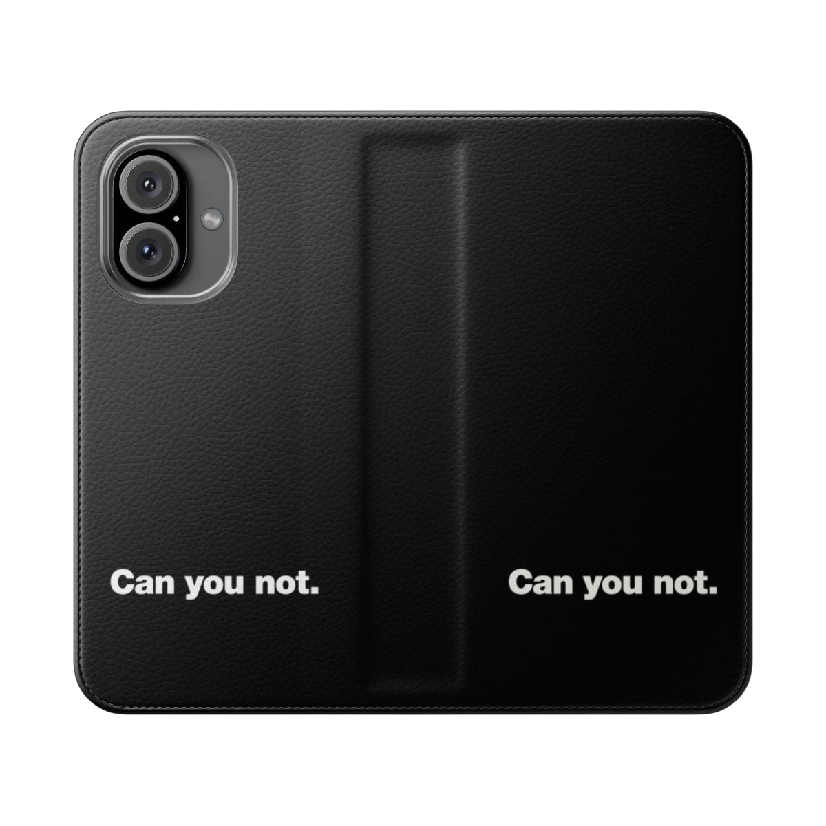 Funny "stop it" typography phone case with sassy attitude