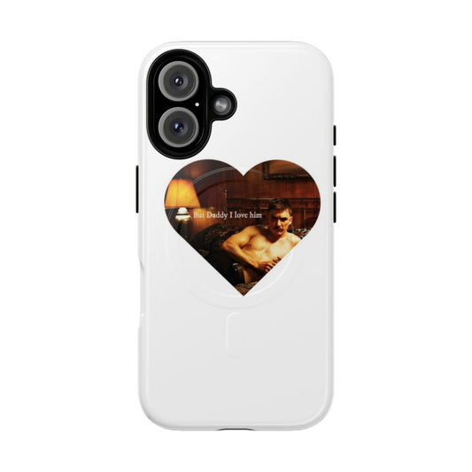 Strange Darling phone case featuring Kyle Gallner in a dark fantasy horror movie scene