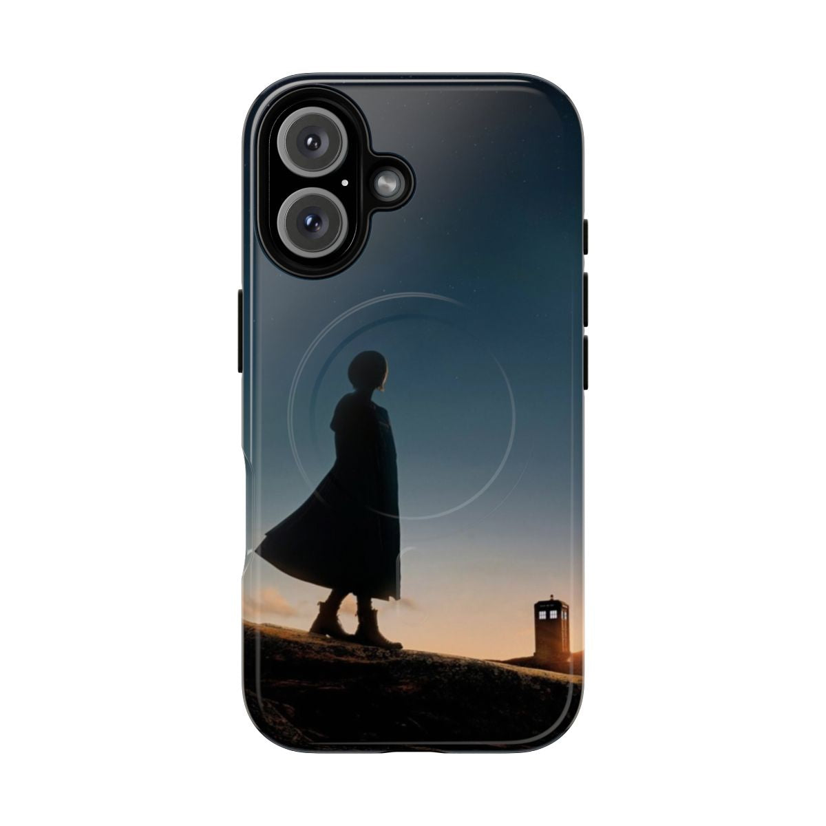 Magnetic tough phone case featuring the 13th Doctor from Doctor Who Series 11