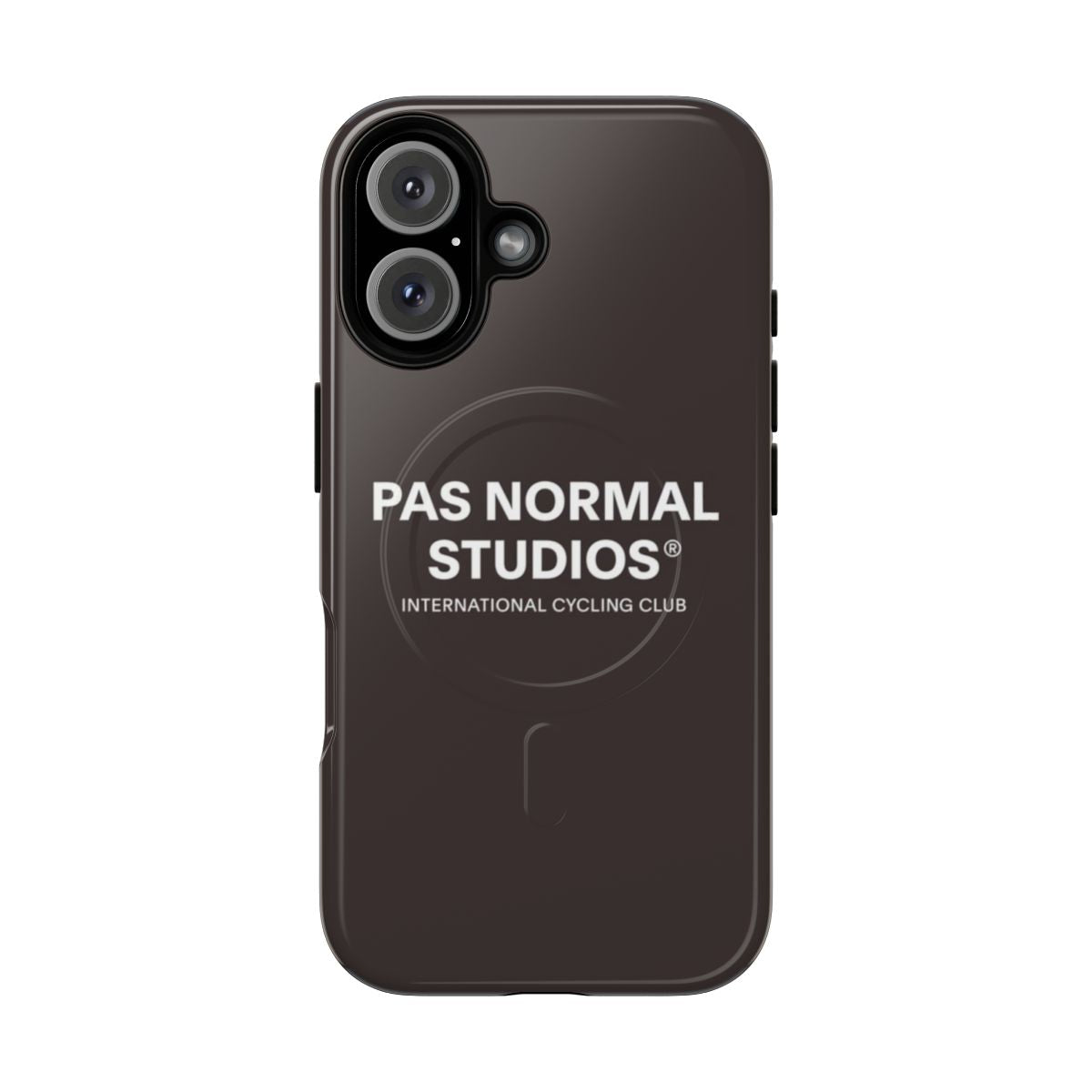 Pas Normal Studios-inspired minimalist magnetic tough phone case