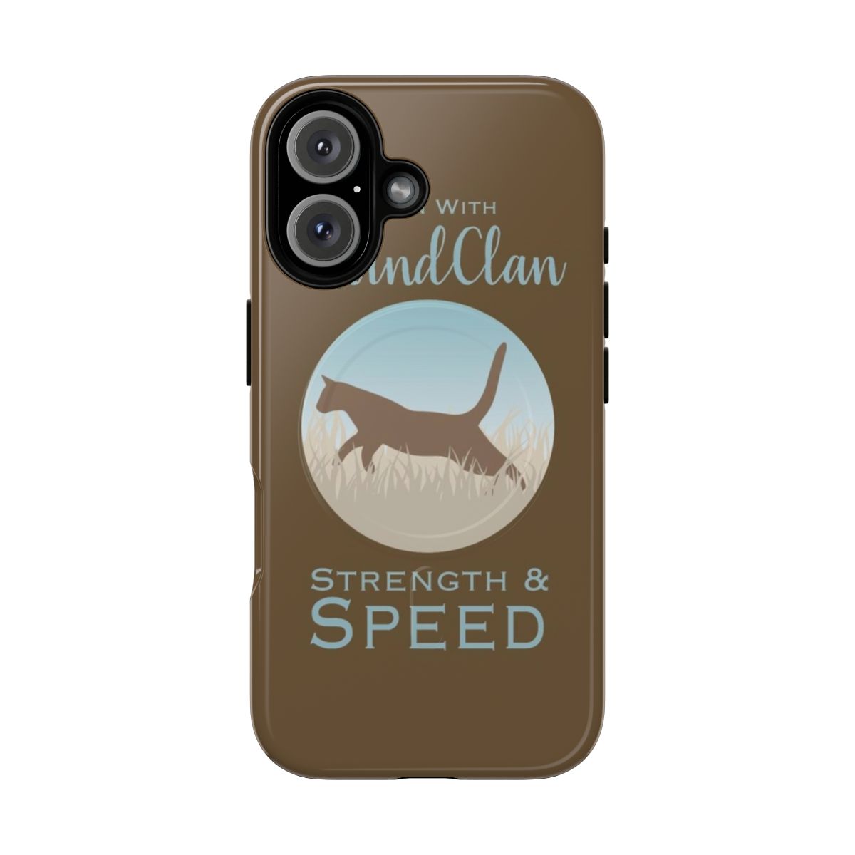 Durable phone case featuring the WindClan pride from the Warrior Cats series by Erin Hunter.