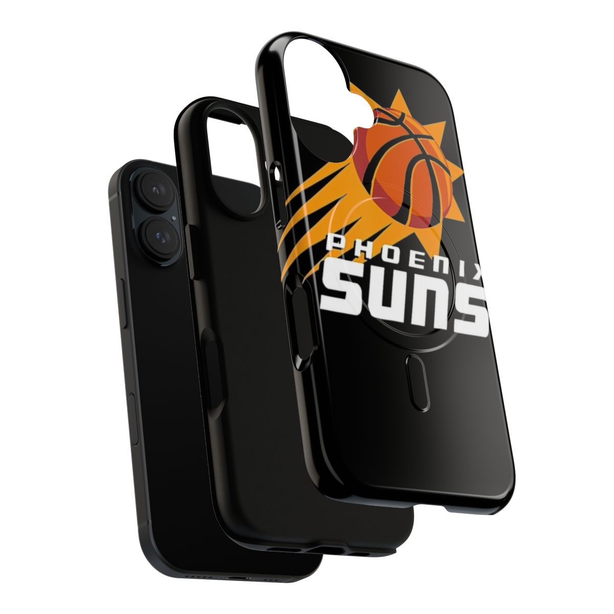 Vibrant Phoenix Suns-inspired phone case with The Valley City jersey design - Layers