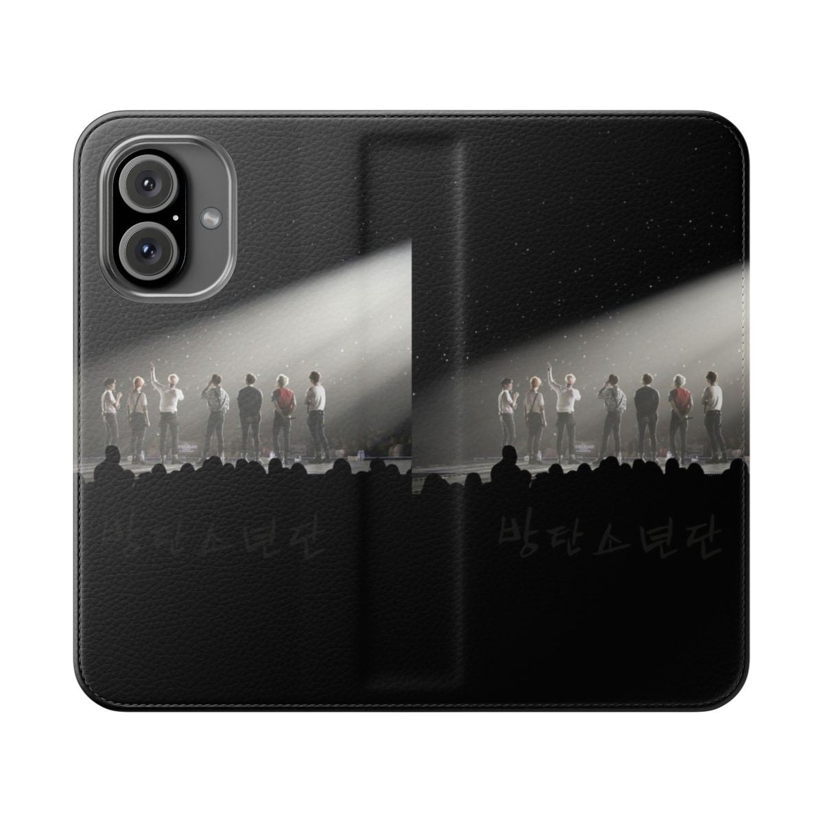 Bangtan Sonyeondan (BTS) K-Pop Inspired Flip Cover Phone Case