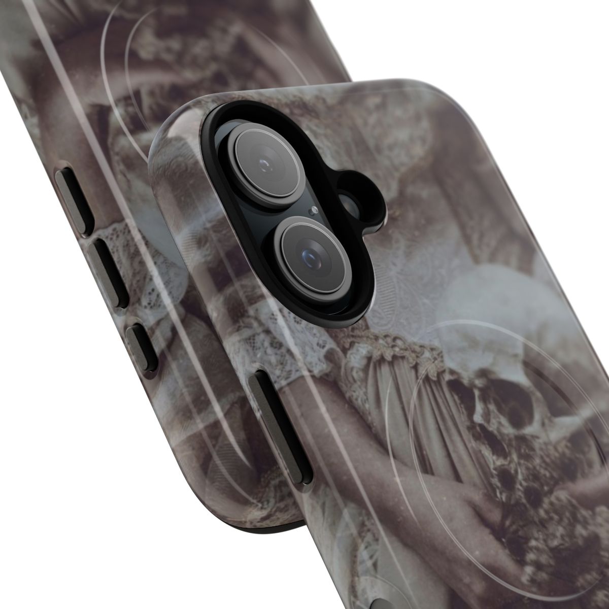 Magnetic Tough Phone Cases with Nature, Pastel Goth, and Skull Designs - Detail