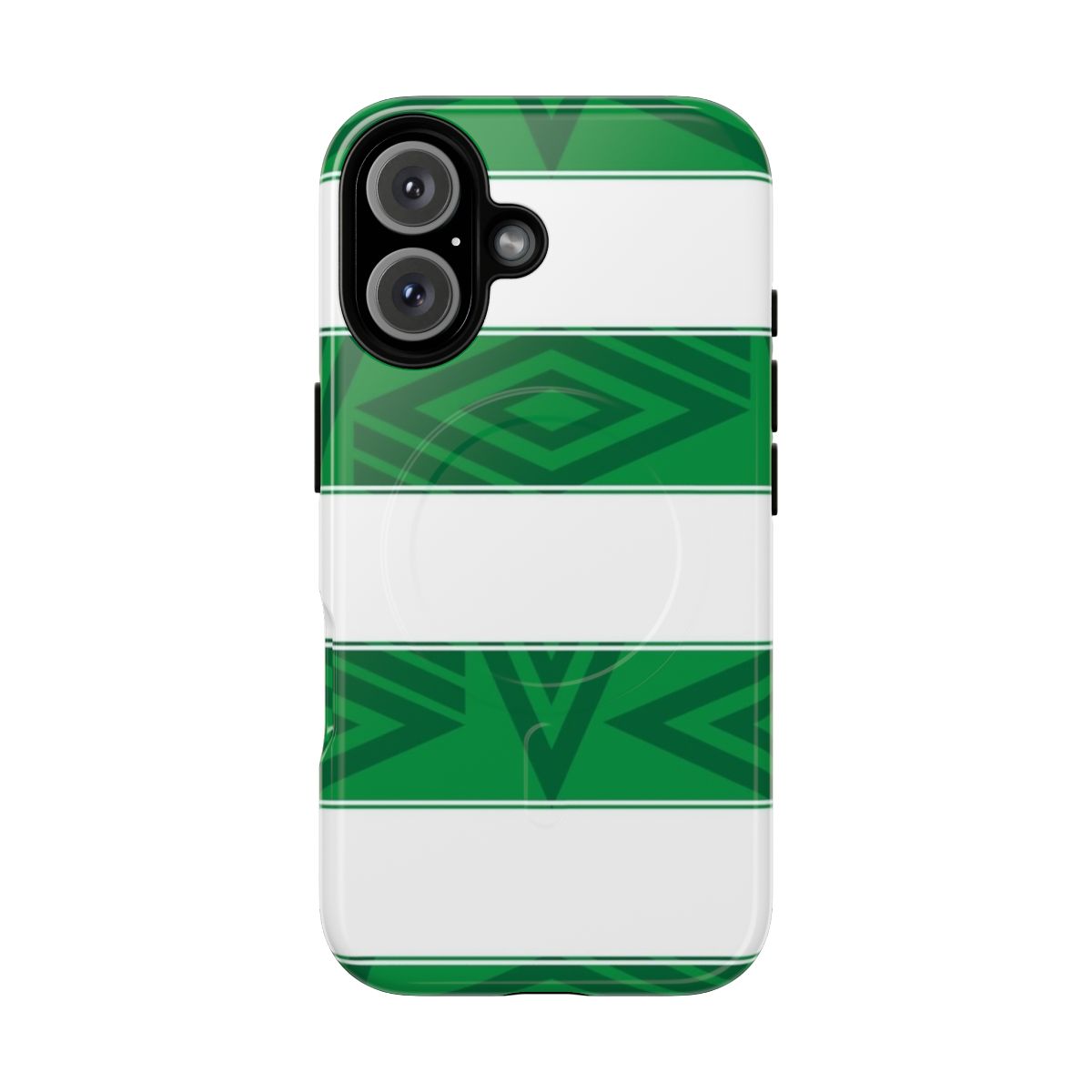 Retro Celtic Football Club Tough Phone Case with Pattern Design