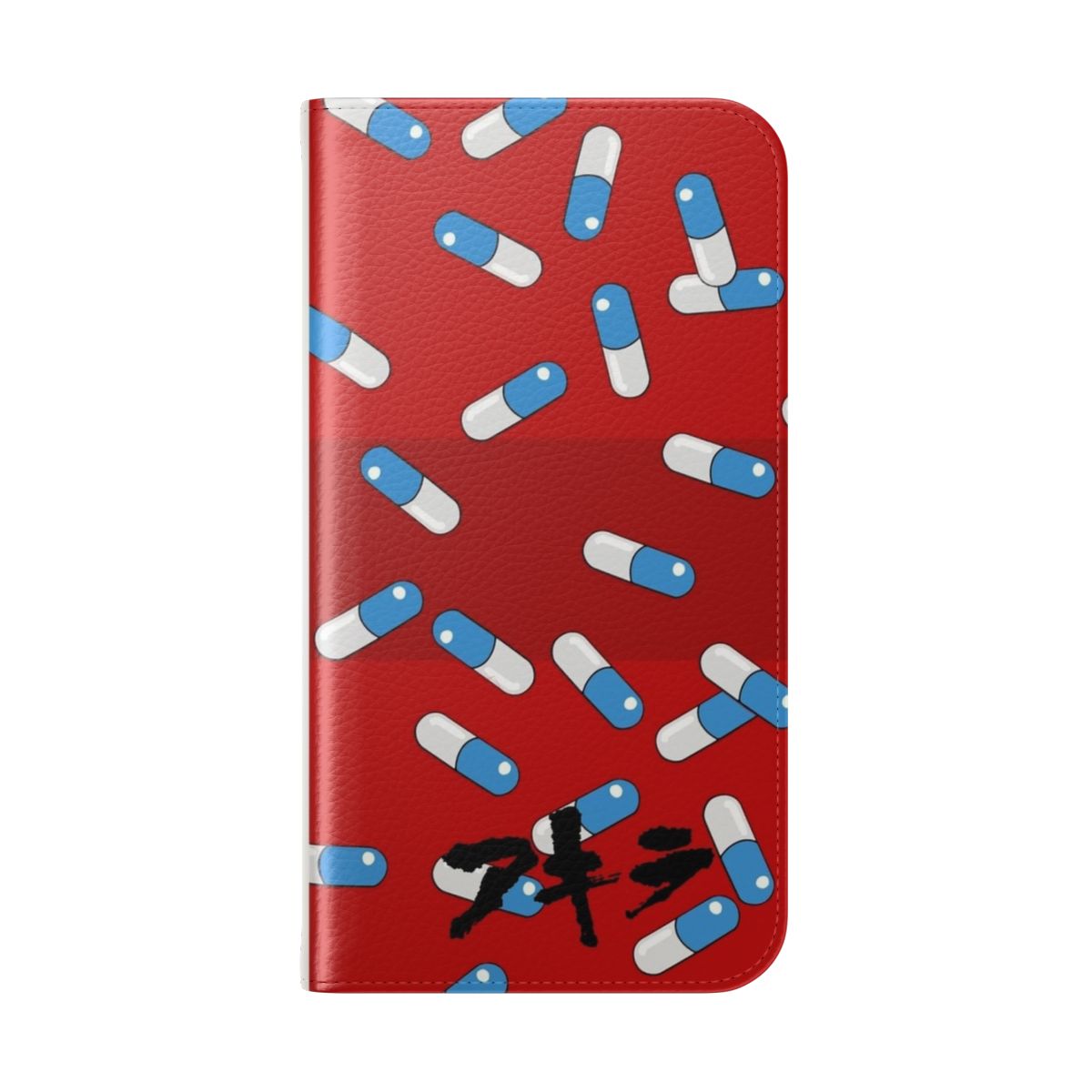 Akira II anime-themed flip cover phone case - Folded Back