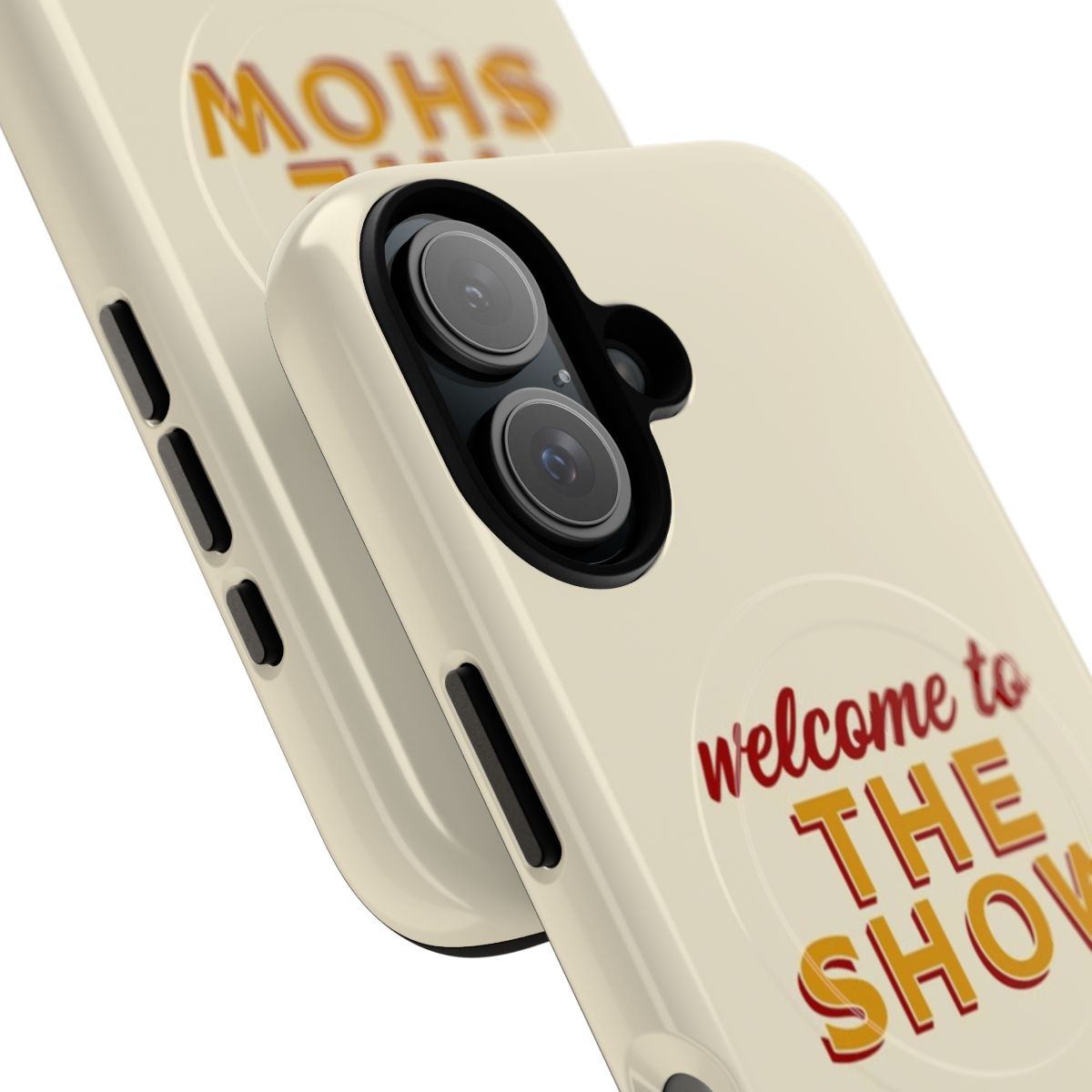 Stylish magnetic tough phone case featuring Niall Horan's "The Show" album art and lyrics - Detail