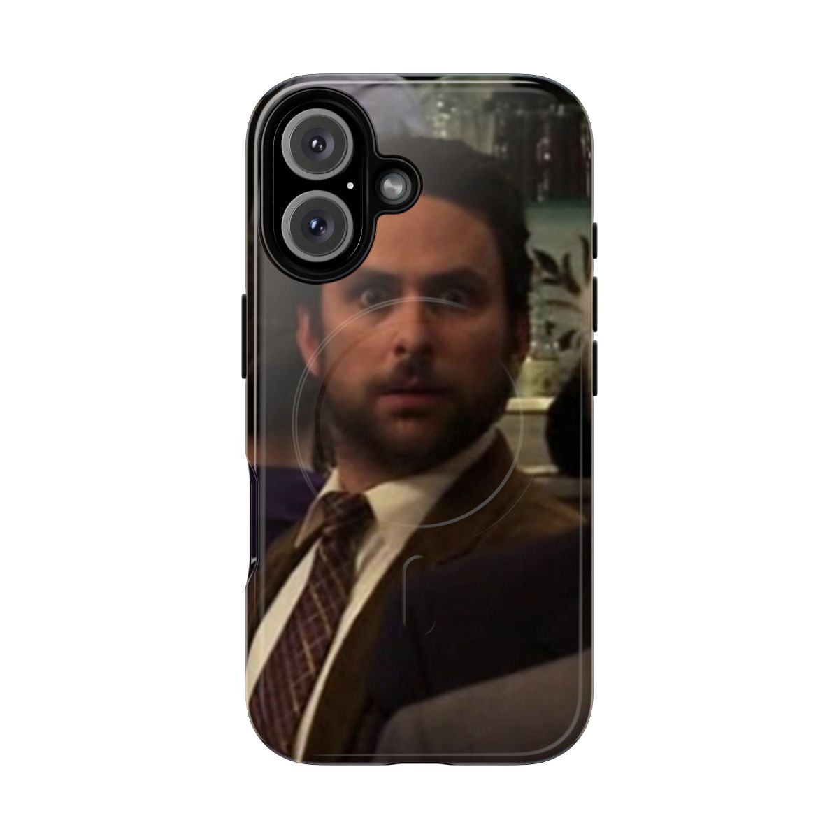 Magnetic Tough Phone Case featuring characters from the TV show "It's Always Sunny in Philadelphia"