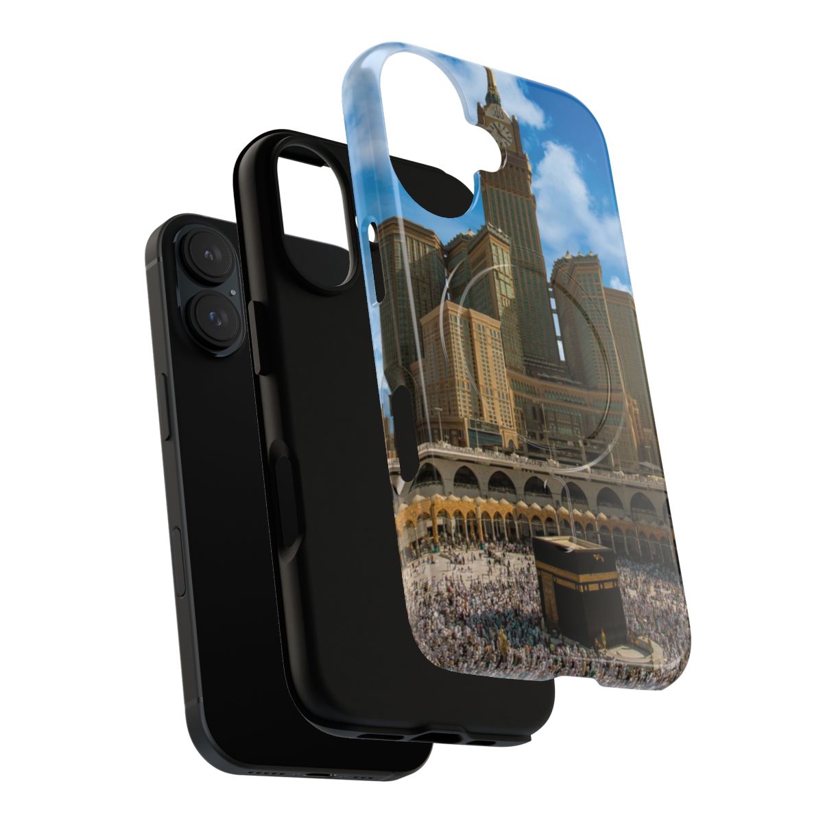 Makkah Clock Tower Inspired Magnetic Tough Phone Case - Layers