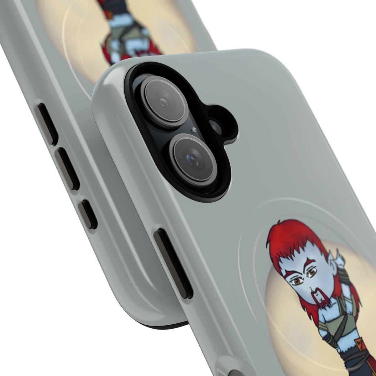 Godbrand-Inspired Anime-Style Phone Case - Detail