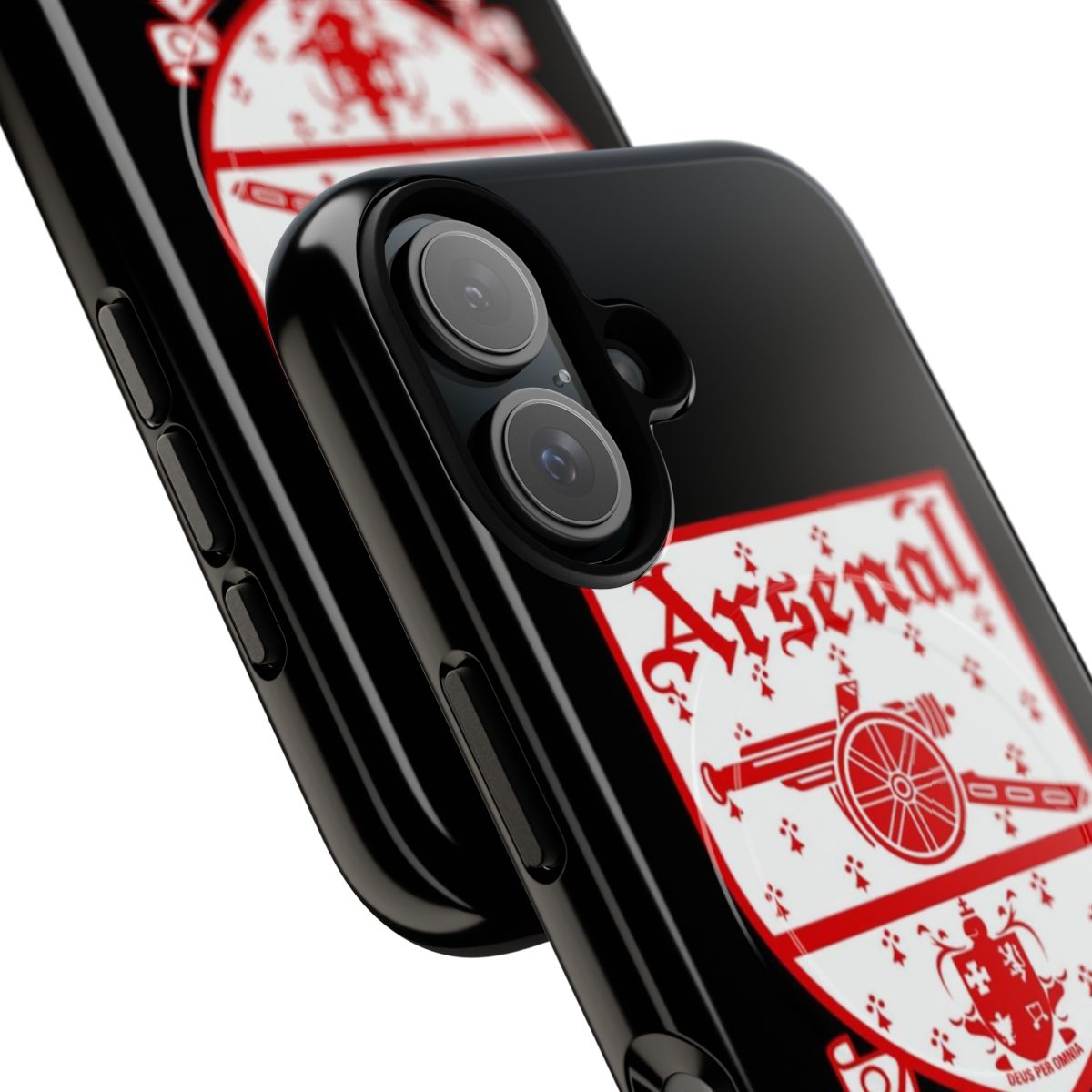 Magnetic tough phone cases for Arsenal football club fans - Detail