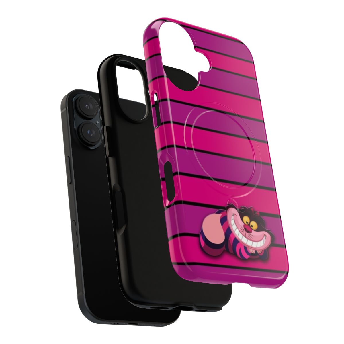 Cheshire Cat Inspired Tough and Magnetic Phone Case - Layers