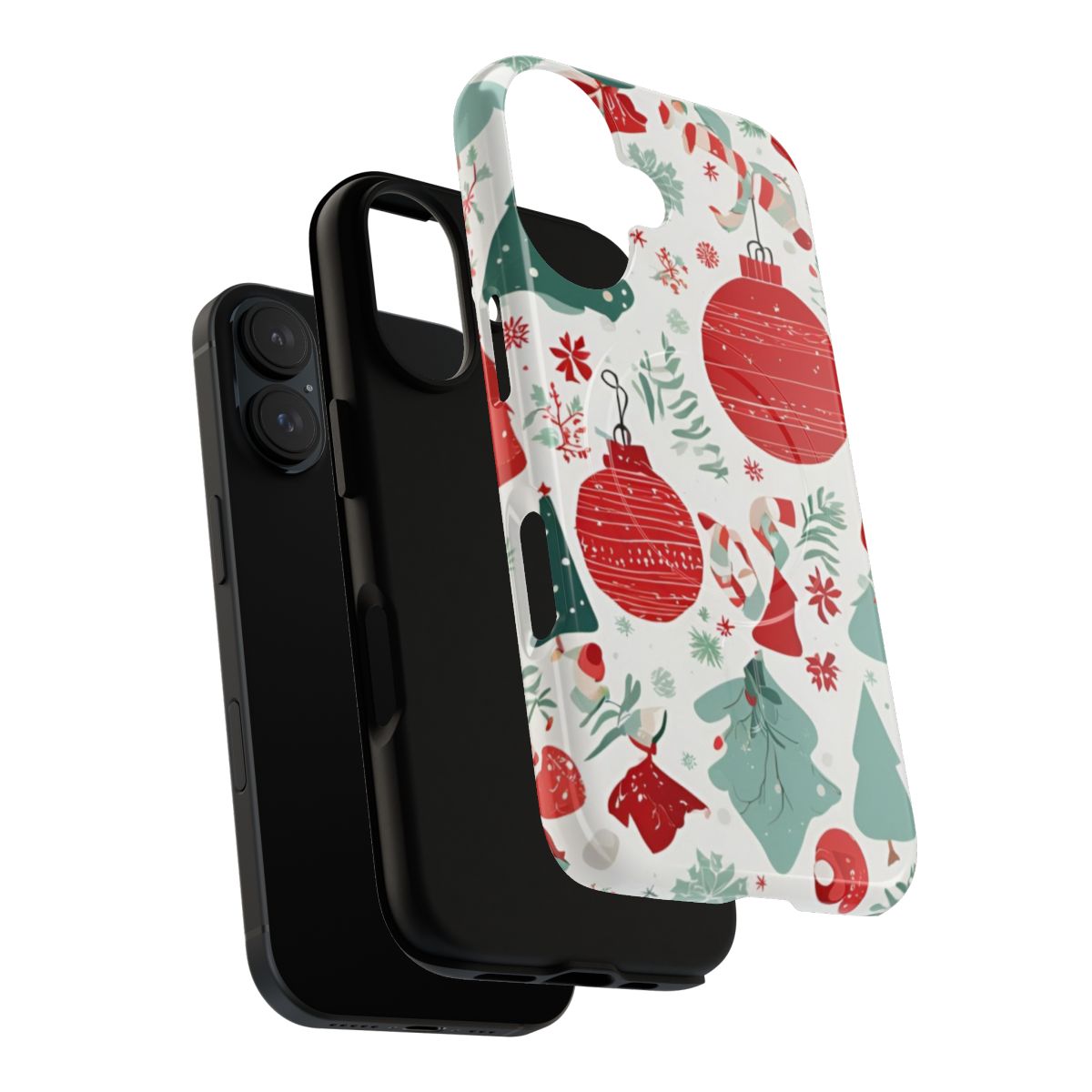 Durable magnetic phone cases for Christmas gifts - Layers