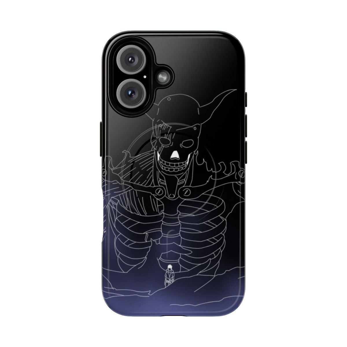 Susanoo-themed magnetic tough phone case with Japanese anime design