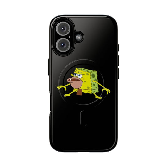 Spongebob-Inspired Funny Meme Magnetic Tough Phone Cases