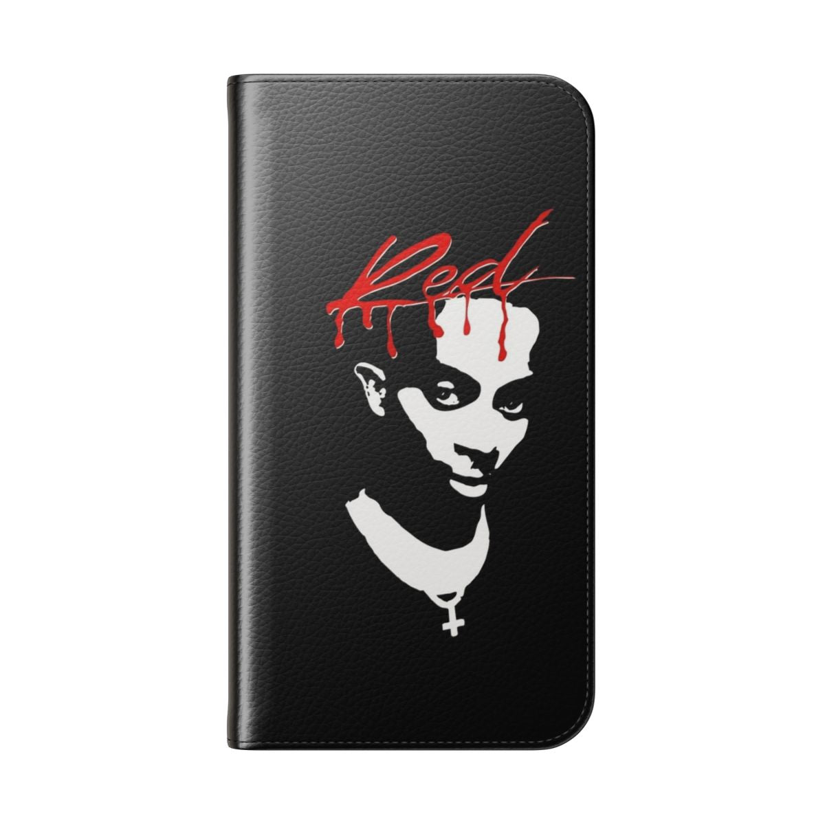 Custom phone case inspired by Playboi Carti's 'Whole Lotta Red' album - Folded Back