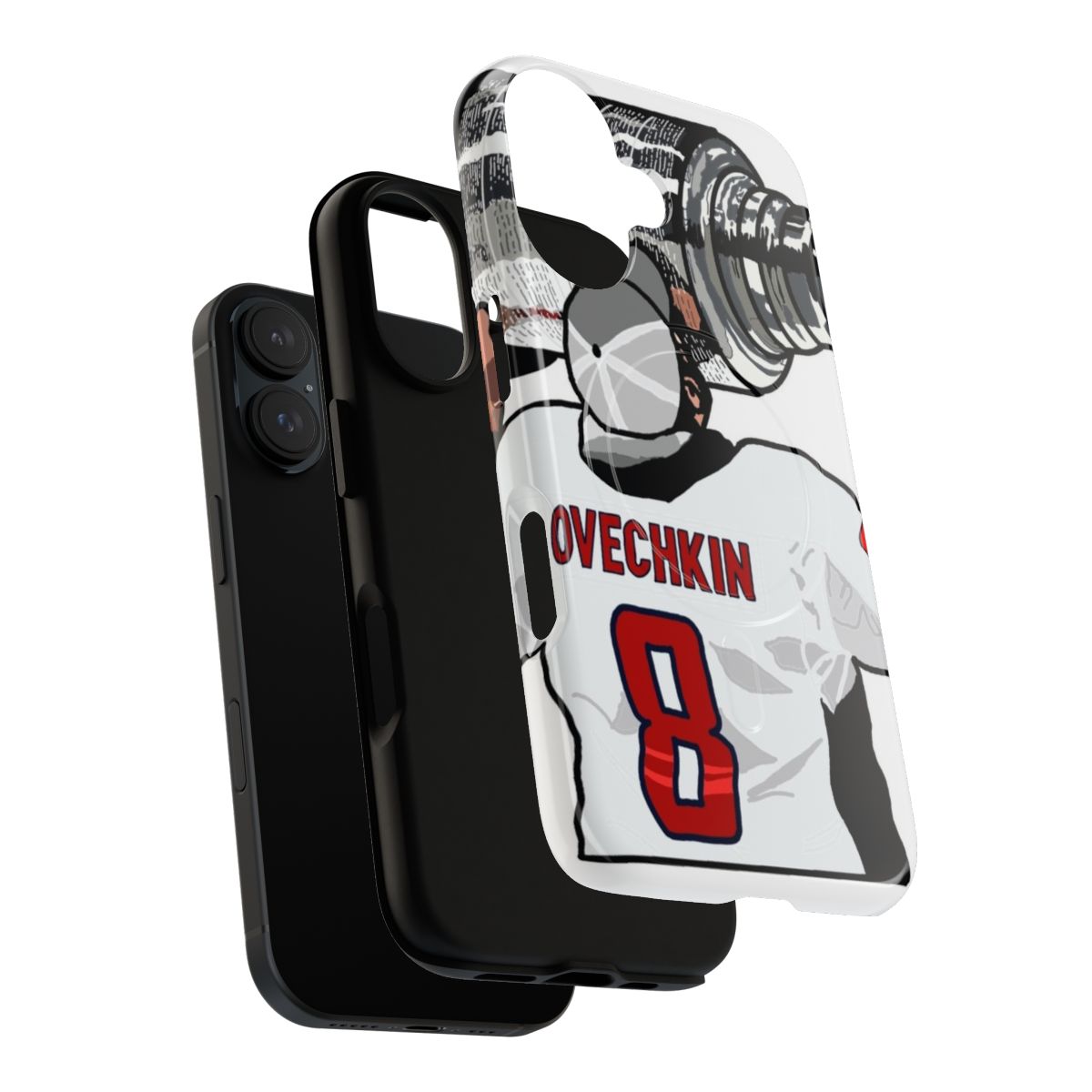 Alex Ovechkin Themed Tough Phone Case - Layers