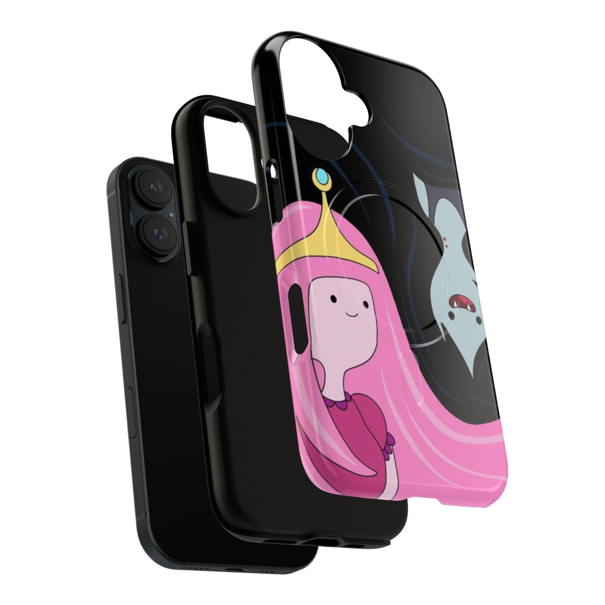 Adventure Time-inspired phone case featuring Princess Bubblegum and Marceline - Layers