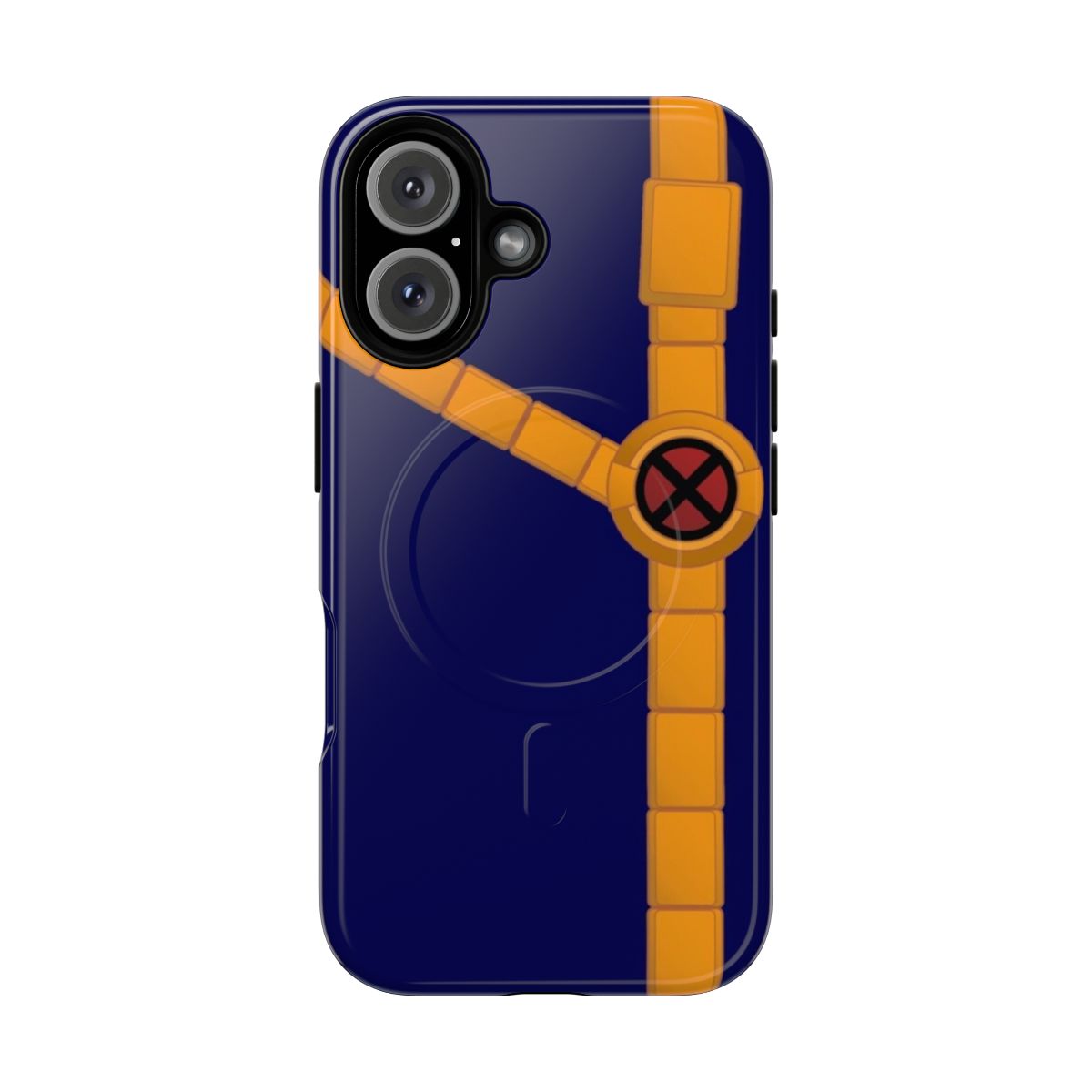 Tough magnetic superhero-inspired phone case with durable protection