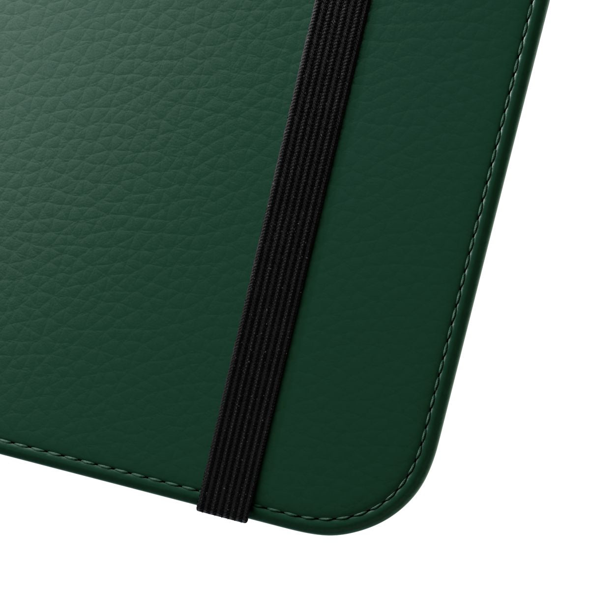 Emerald green phone case with a minimalist, chic design - Close Up