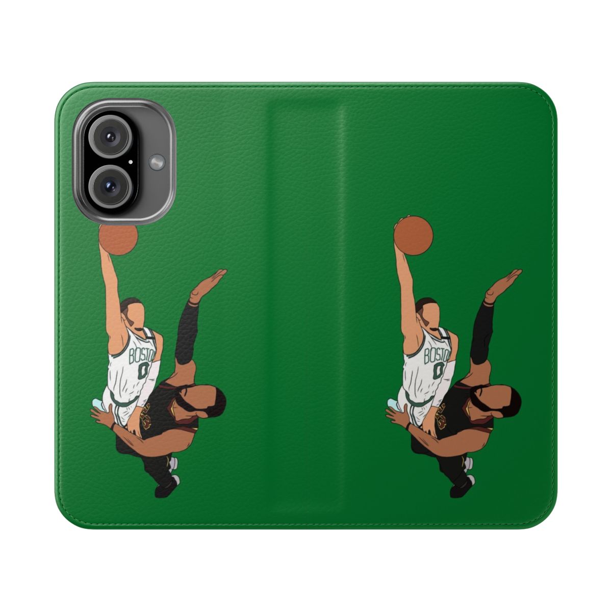 Jayson Tatum Dunk Basketball Phone Case