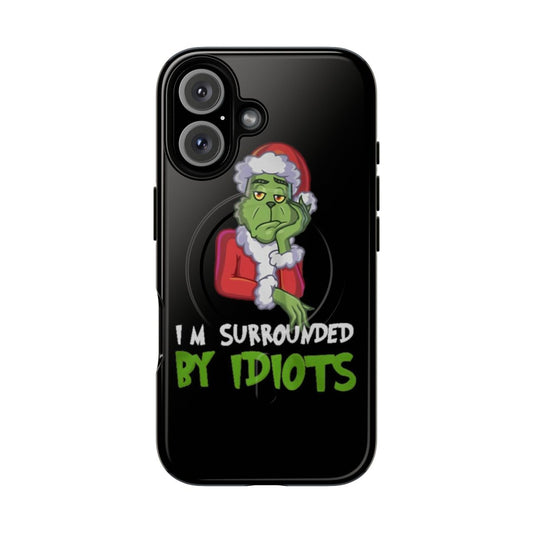 Grinch Christmas Magnetic Tough Phone Cases