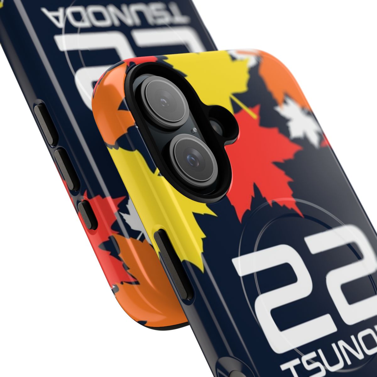 Yuki Tsunoda F1 2024 Magnetic Tough Phone Case - Detail