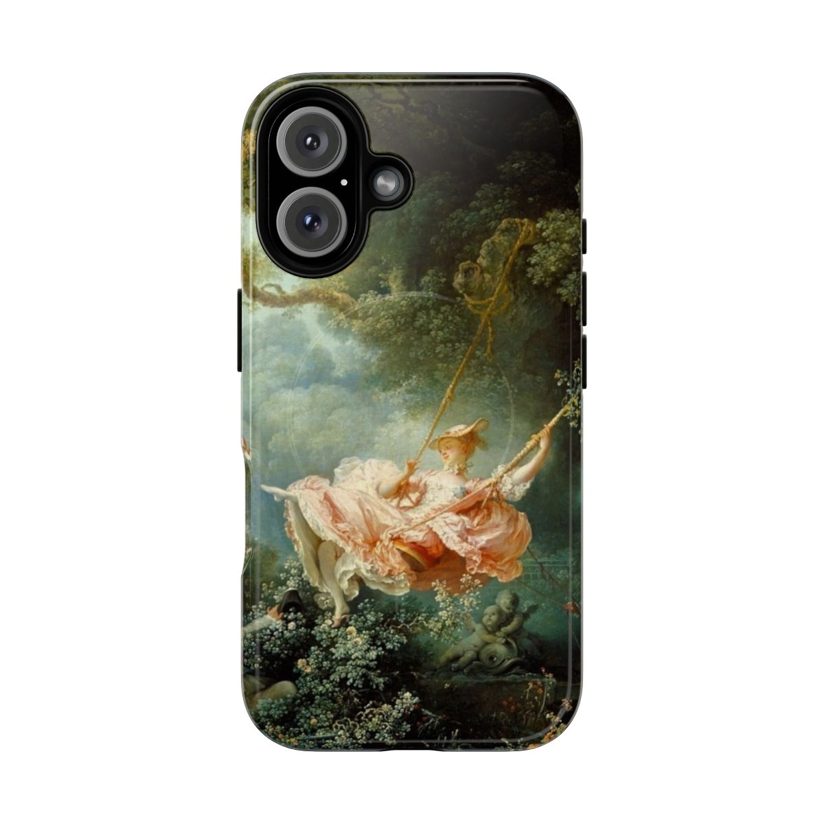 Magnetic tough phone case featuring the painting "The Swing" by Jean-Honore Fragonard