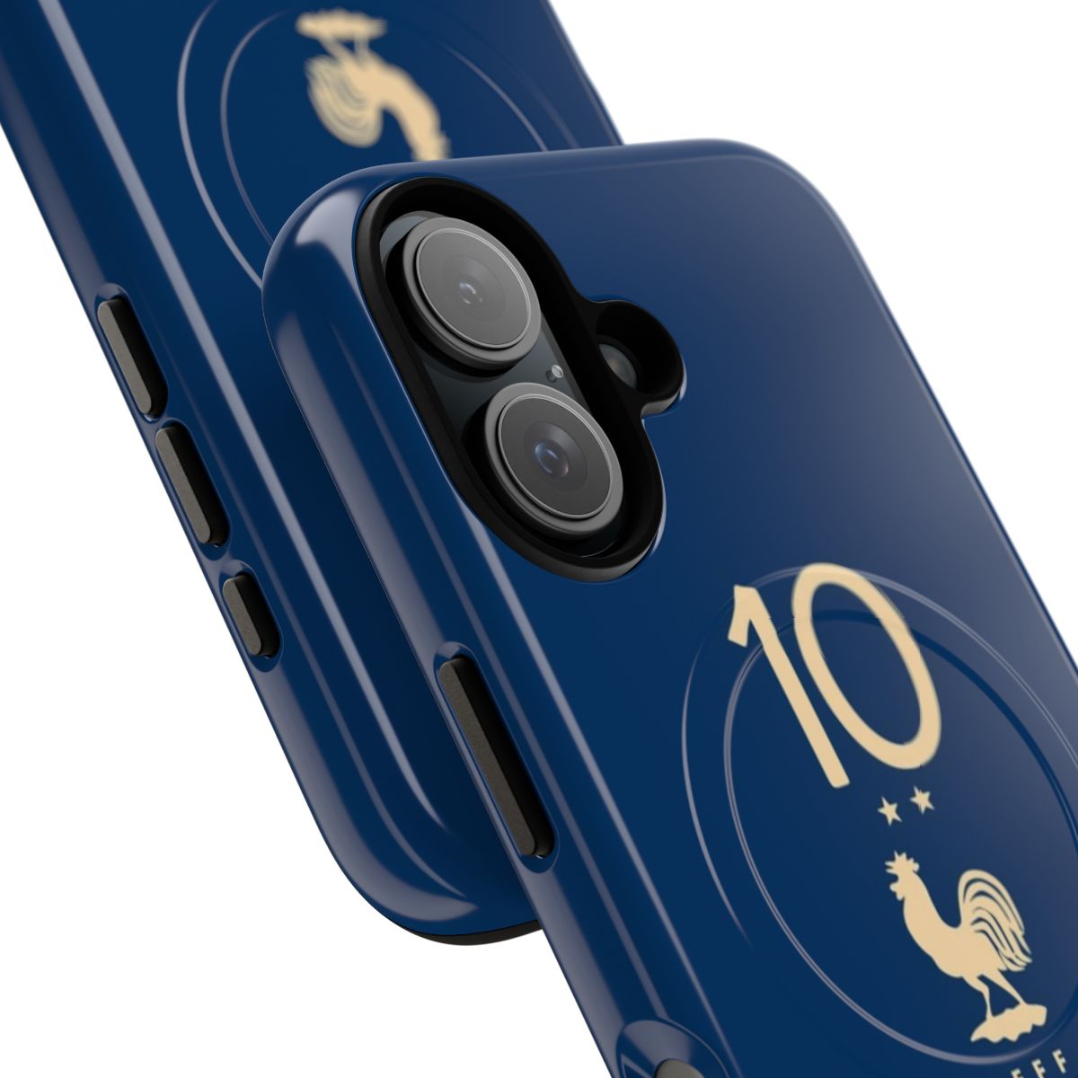 Magnetic phone case featuring France soccer player Kylian Mbappe - Detail