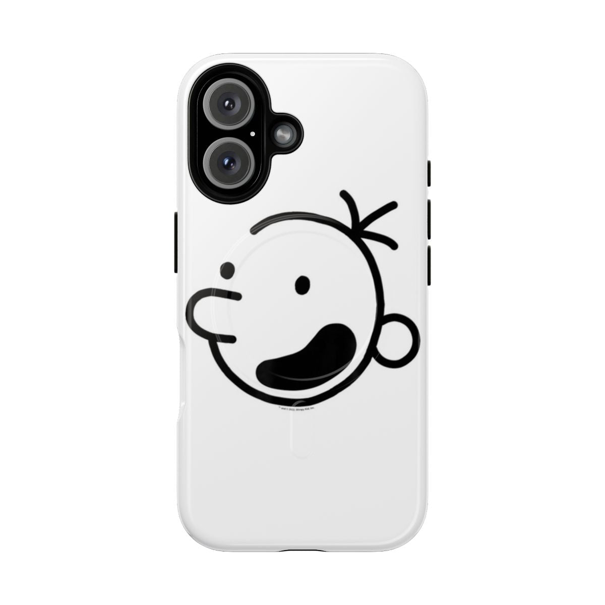 Magnetic tough phone cases with Wimpy Kid inspired designs for book lovers