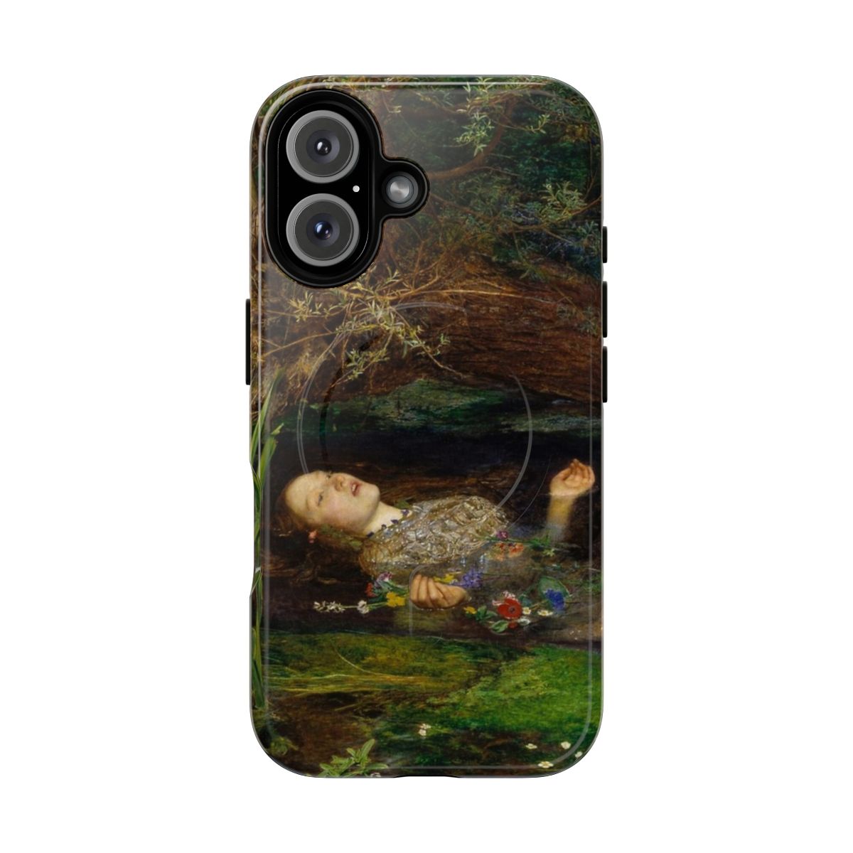 Magnetic tough case featuring the artwork "Ophelia" by John Everett Millais