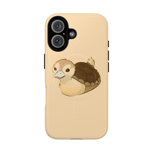 Magnetic tough phone case with turtleduck design inspired by Avatar: The Last Airbender