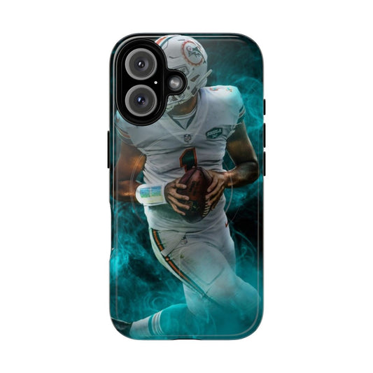 Miami Dolphins Tua Tagovailoa sports art magnetic tough phone case