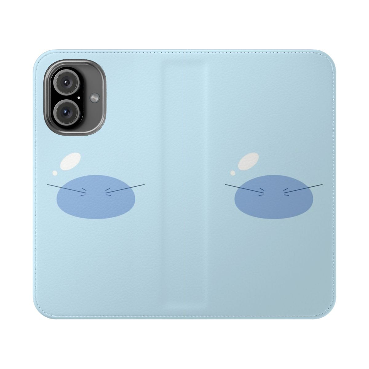 Anime-themed phone case featuring the character Rimuru Tempest transforming into a slime.