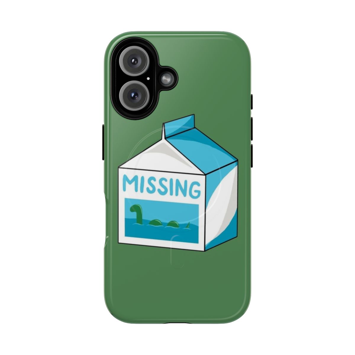 Tough phone case with mythical monster graphic