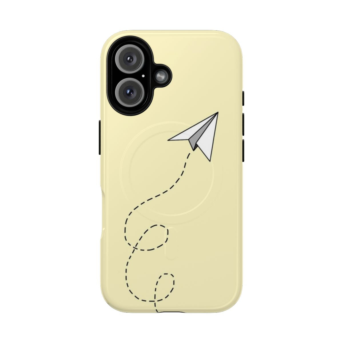 Paper airplane design phone case for one direction and music fans