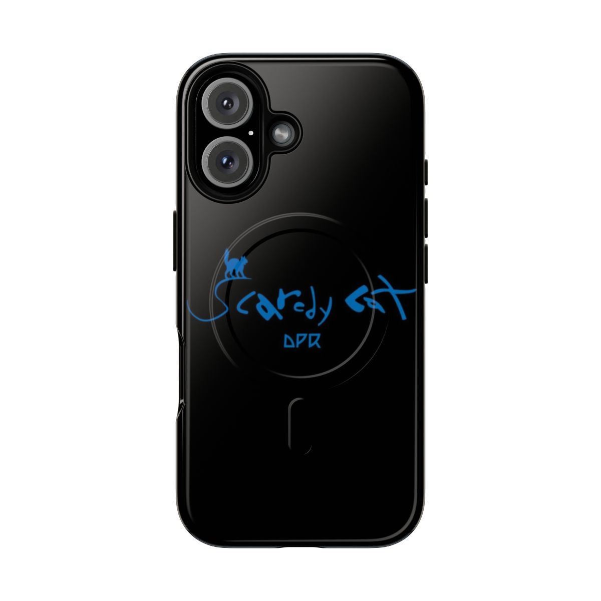 Ian Scaredy Cat Art Magnetic Tough Phone Case