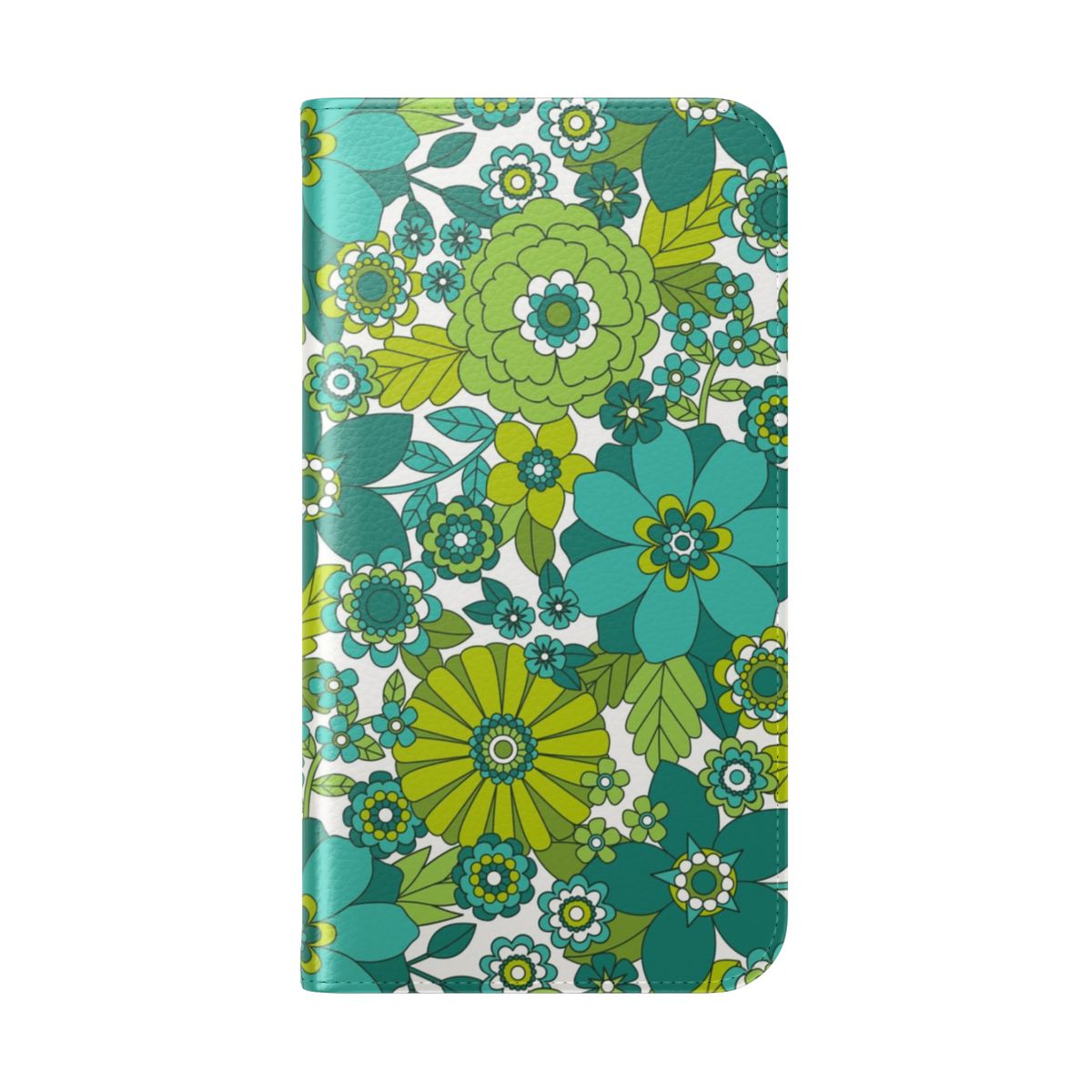 Vintage-inspired floral phone case with a groovy 1970s vibe - Folded Back