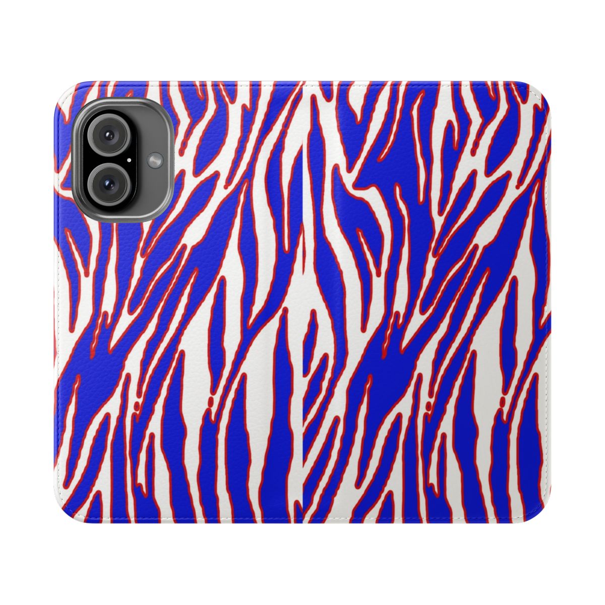 Zuba print pattern flip cover phone case