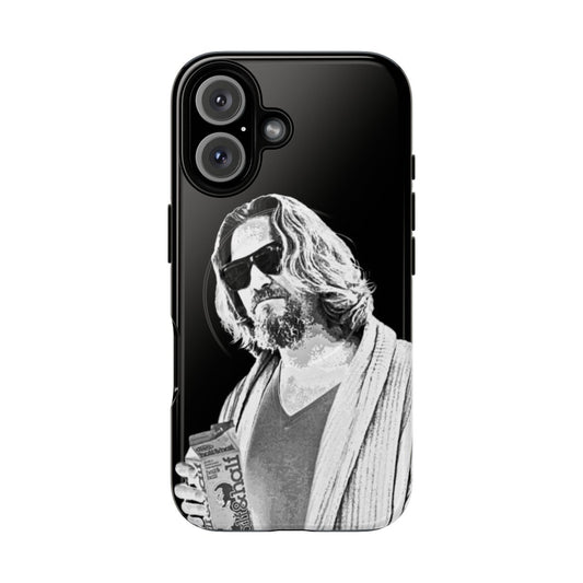 Magnetic tough case featuring the iconic character "The Dude" from the cult classic film The Big Lebowski