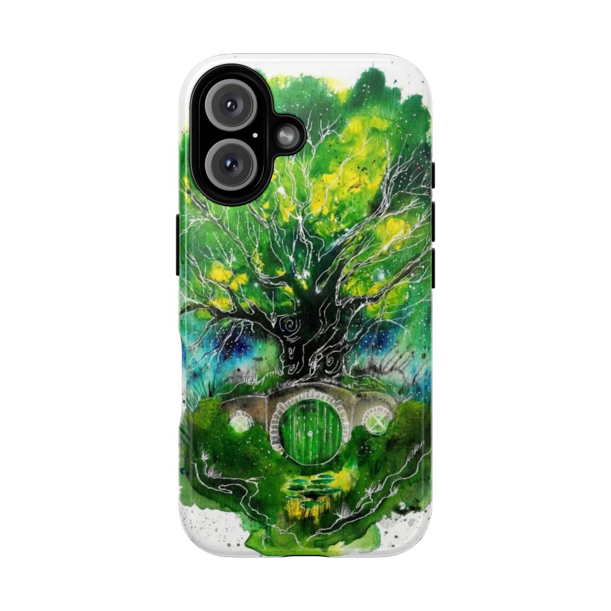 Magnetic tough phone cases featuring artwork inspired by The Lord of the Rings and The Silmarillion by J.R.R. Tolkien.