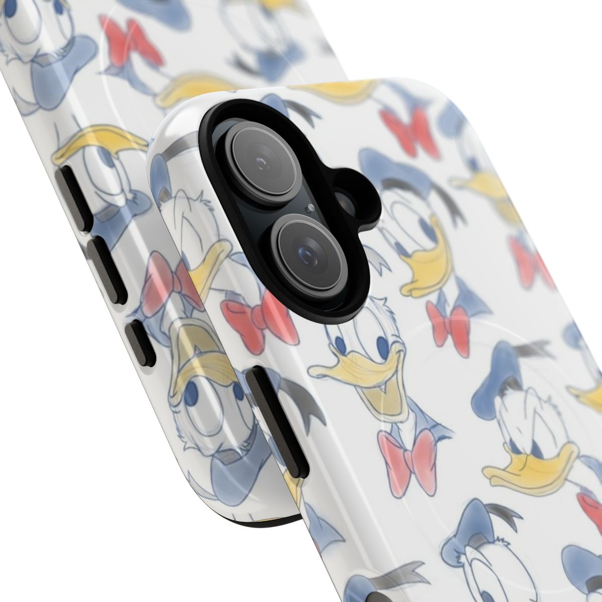 Durable phone case featuring the iconic Disney character, Donald Duck - Detail