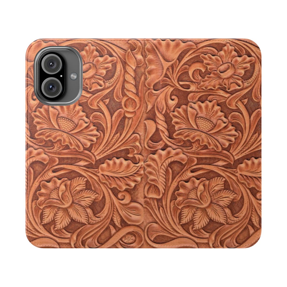 Rustic sunflower flip phone case cover