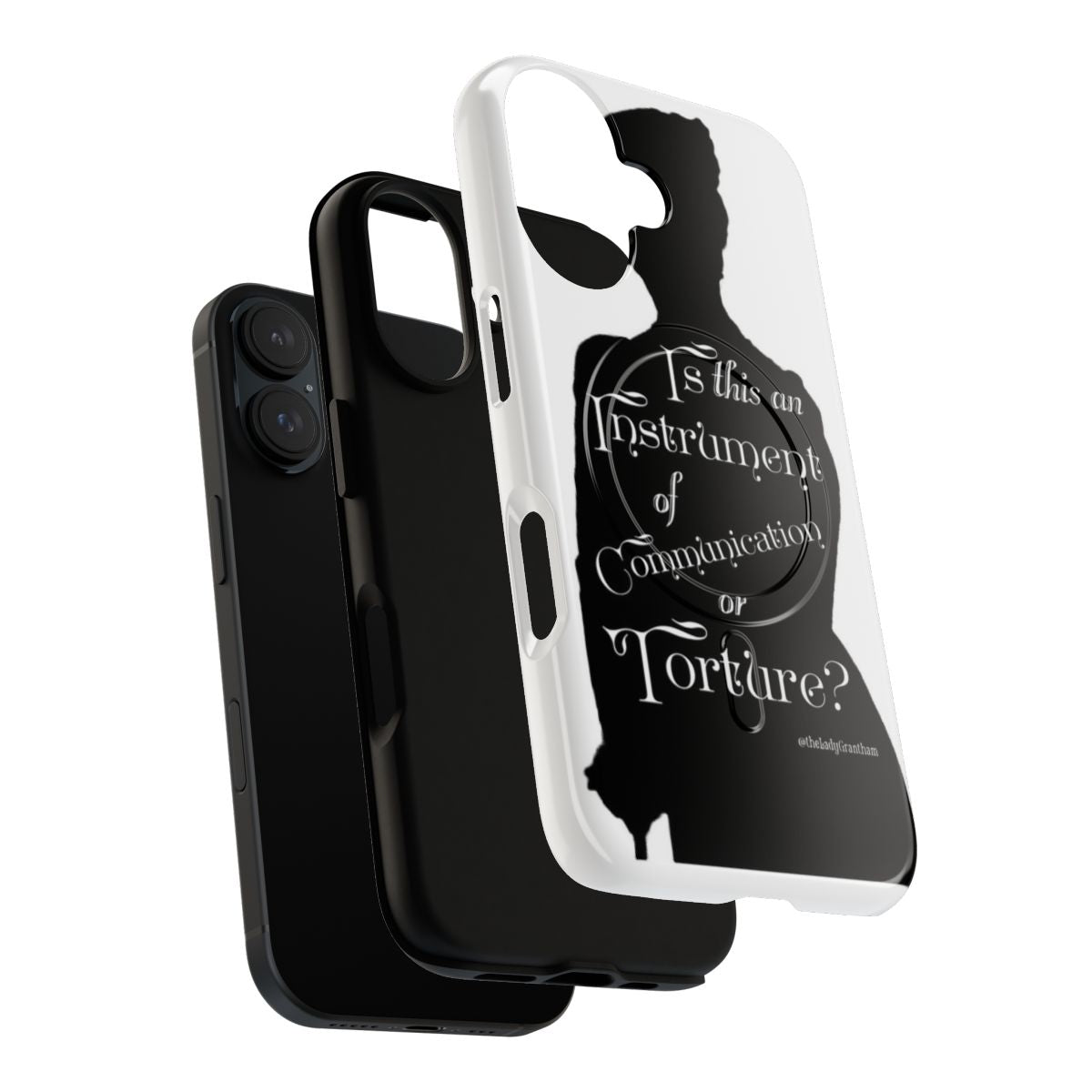 Magnetic tough phone case featuring the Dowager Countess of Downton Abbey - Layers