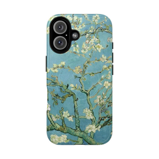 Almond blossom phone case featuring artwork by Vincent Van Gogh